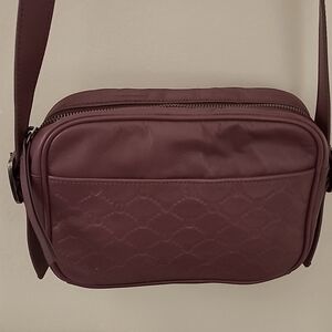 Lucky Brand "Zora" Dark Cherry Crossbody Bag